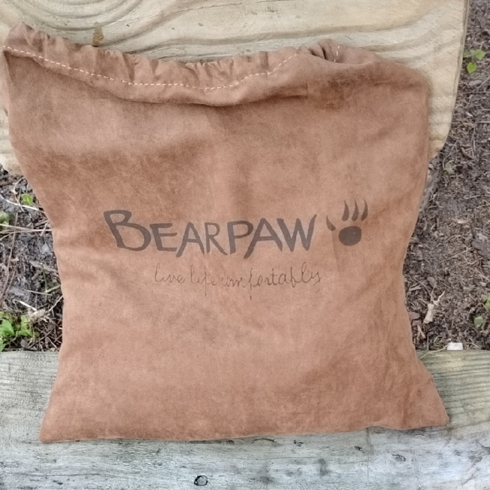 Bearpaw Brown Drawstring Bag